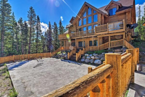 Expansive Alma Cabin with Hot Tub and Mountain Views!